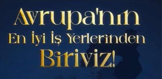 Avrupa’nın en iyi işyerlerinden biriyiz